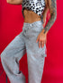 LUX jeans pants "MALLOW 8757" - light gray